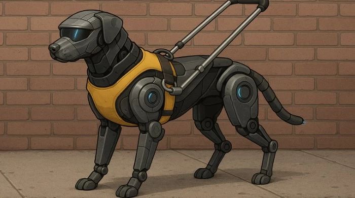ИИ превращает робо-пса в собаку-поводыря