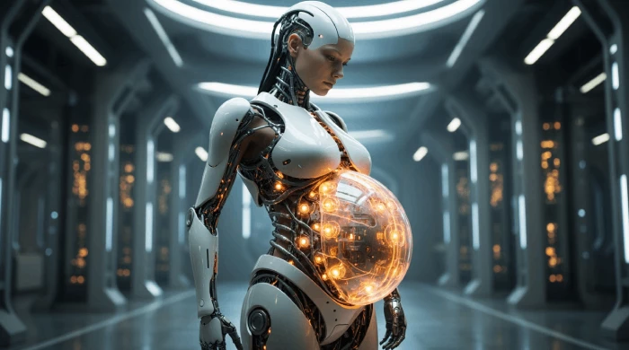 В Китае разрабатывают первого в мире робота-гуманоида с искусственной маткой.